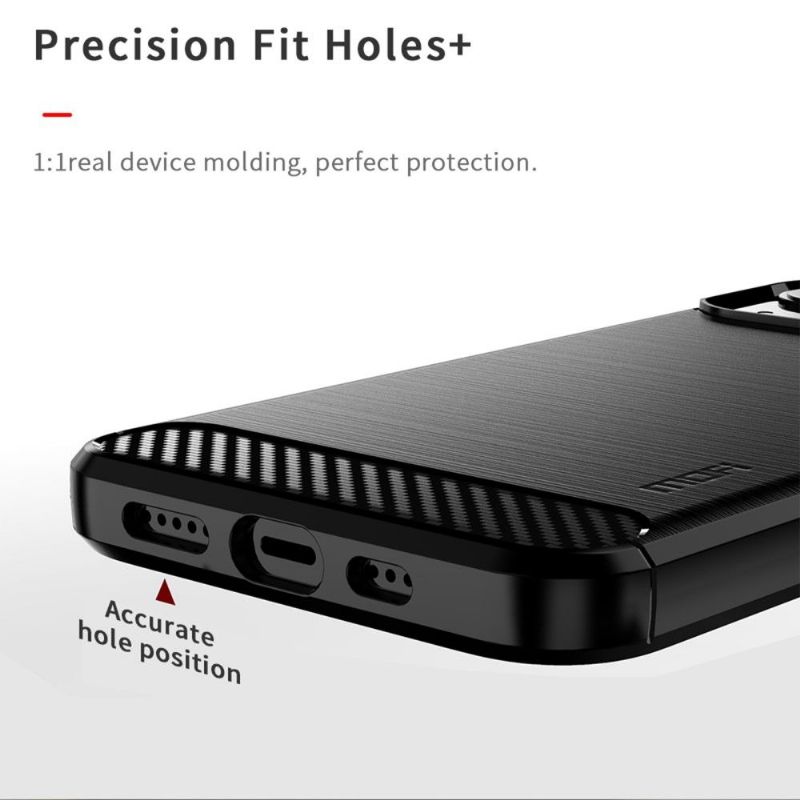 Coque iPhone 13 MOFI Effet Brossé