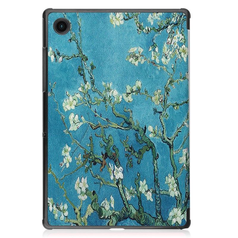 Coque Samsung Galaxy Tab A8 (2021) avec rabat intelligent Amandier en fleurs