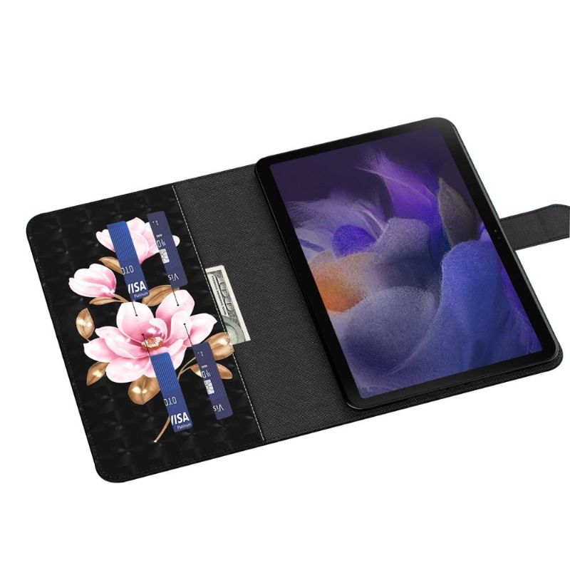 Housse Samsung Galaxy Tab A8 (2021) Fleurs