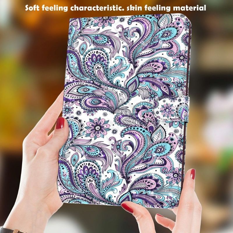 Housse Samsung Galaxy Tab A8 (2021) Paisley fleur