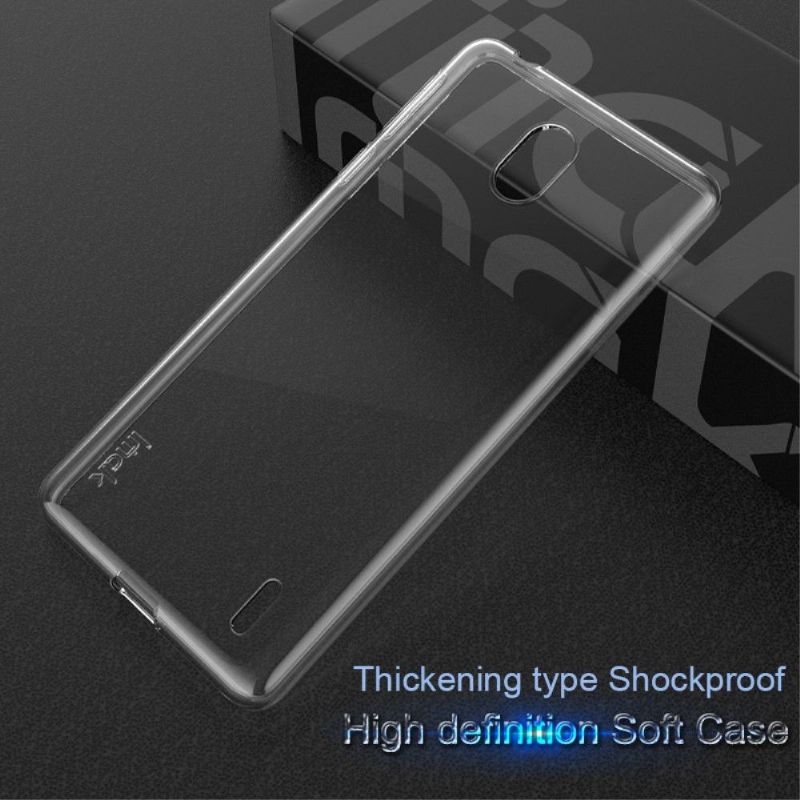 Nokia 1 Plus - Coque transparente ultra souple