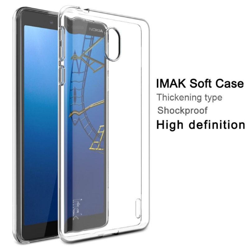 Nokia 1 Plus - Coque transparente ultra souple