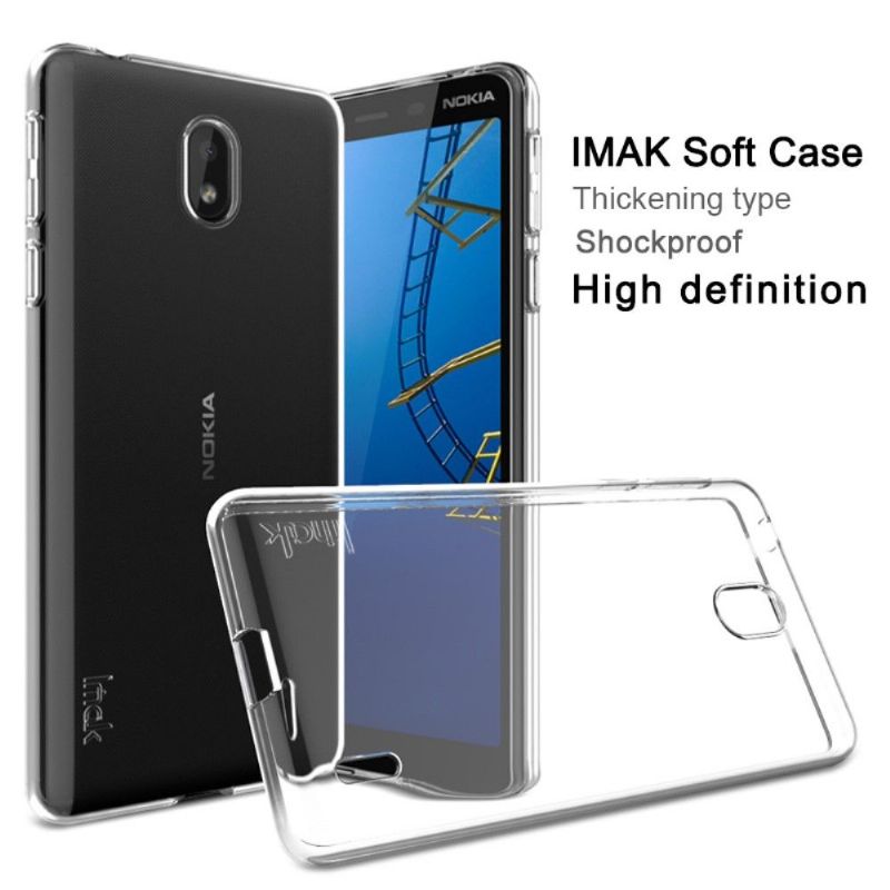Nokia 1 Plus - Coque transparente ultra souple