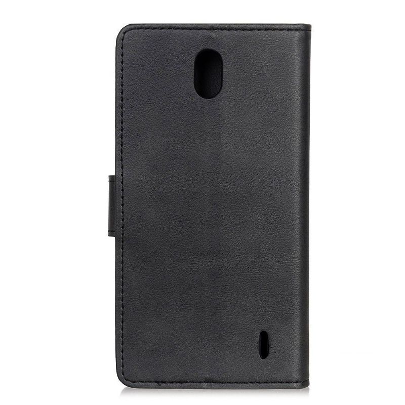 Nokia 1 Plus - Étui Marius effet cuir mat