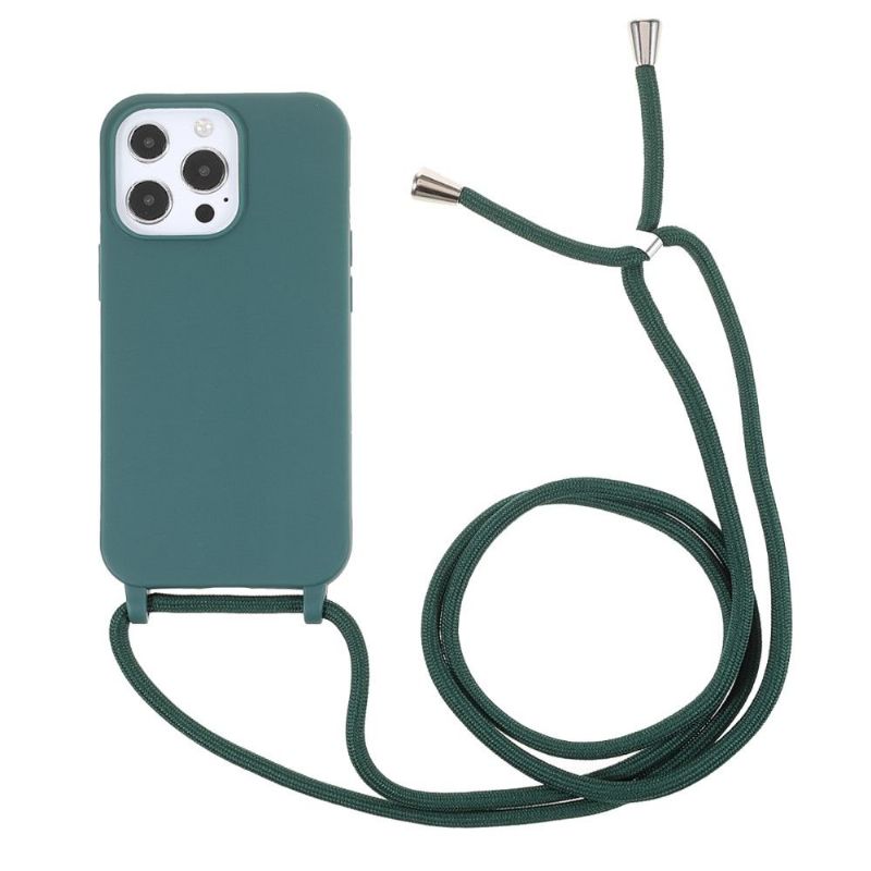 Coque iPhone 13 Pro Max avec cordon bandoulière