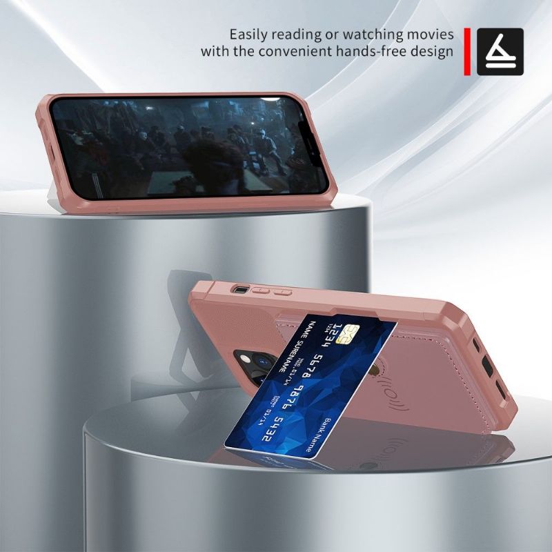 Coque iPhone 13 Pro Max ZM03 Porte-cartes