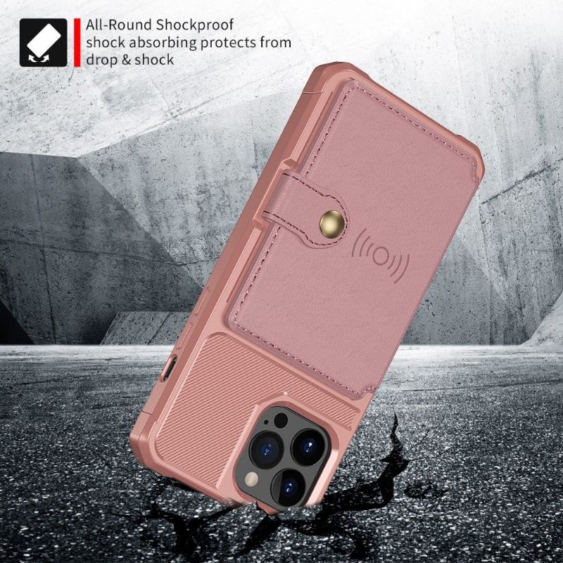 Coque iPhone 13 Pro Max ZM03 Porte-cartes
