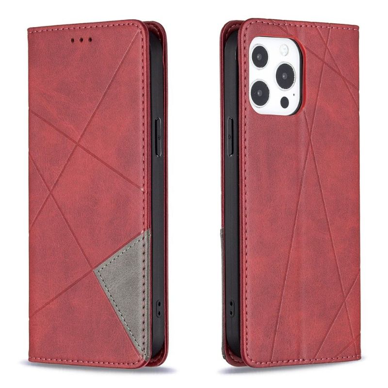 Housse iPhone 13 Pro Max Célinia Style Cuir Porte Cartes
