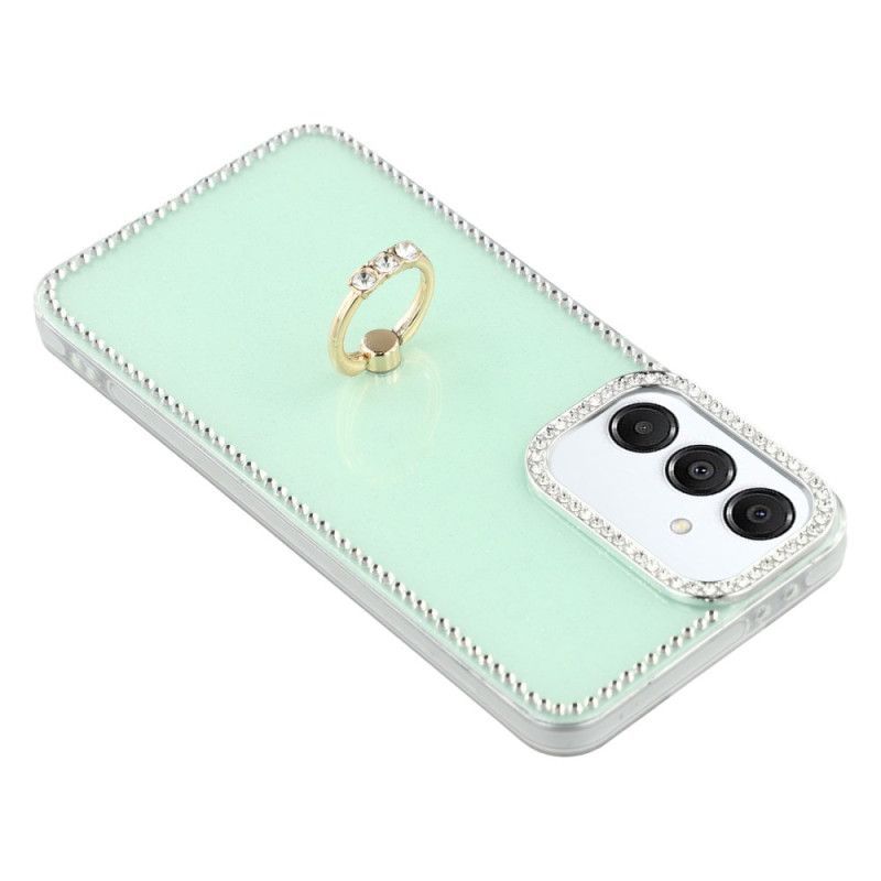 Coque Samsung Galaxy S26 Plus 5G Anneau-Support et Strass