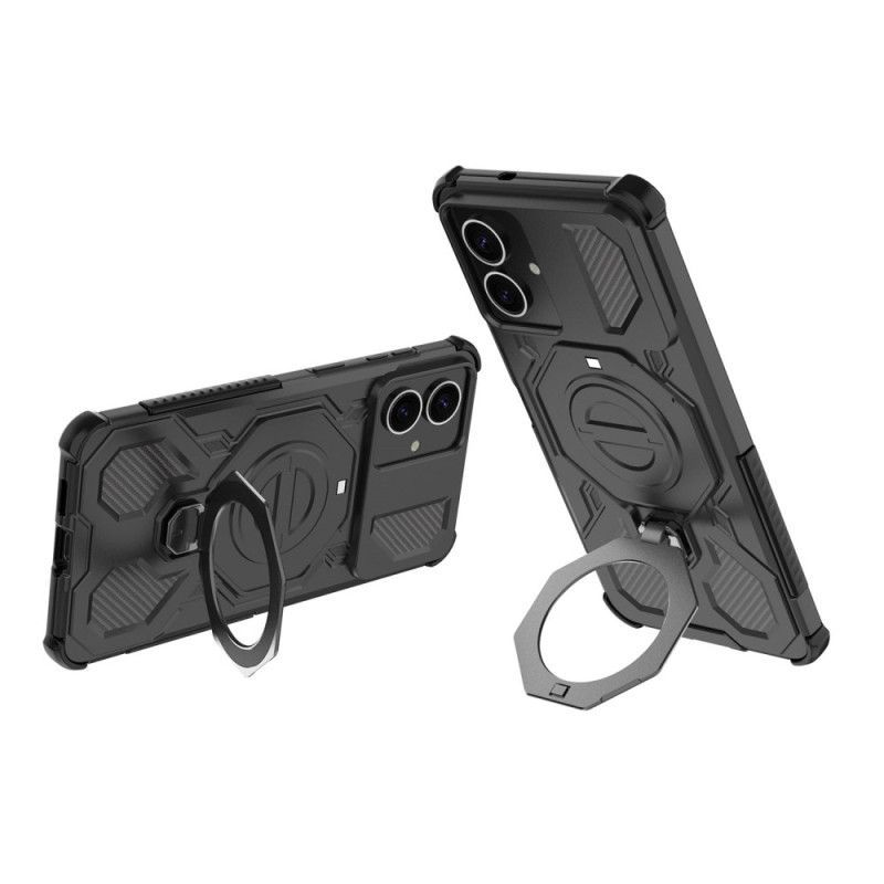 Coque Samsung Galaxy S26 Plus 5G Magnétique avec Support Rotatif