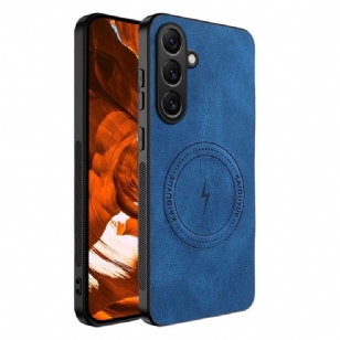 Coque Samsung Galaxy S26 Plus Magnétique Style Cuir