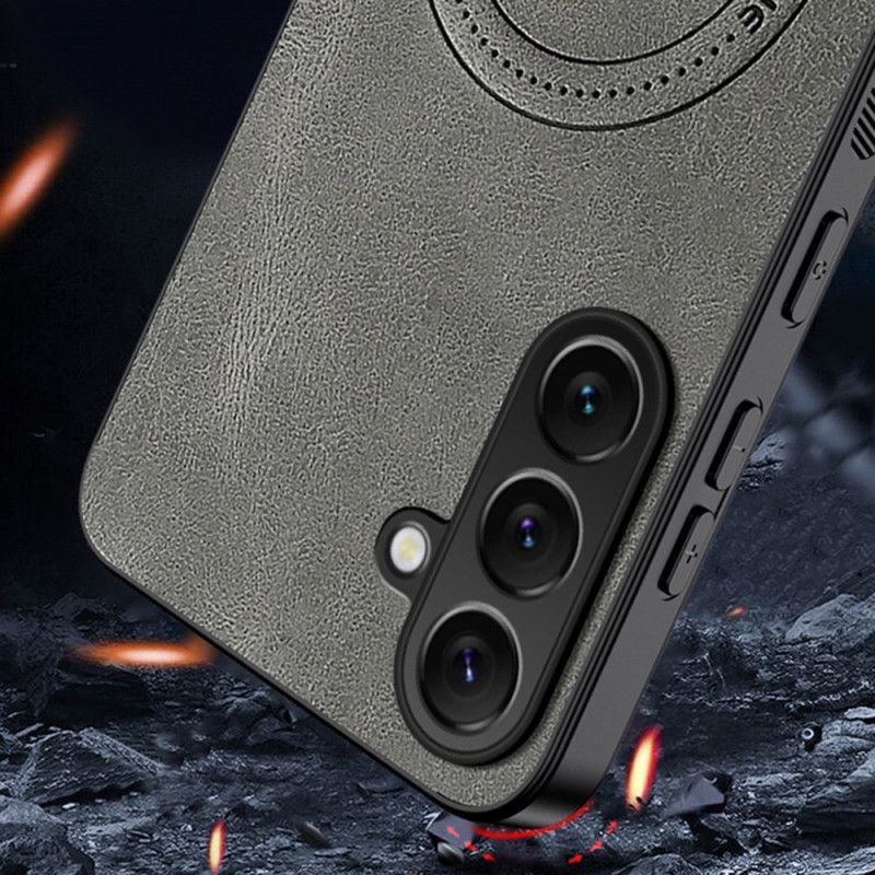 Coque Samsung Galaxy S26 Plus Magnétique Style Cuir