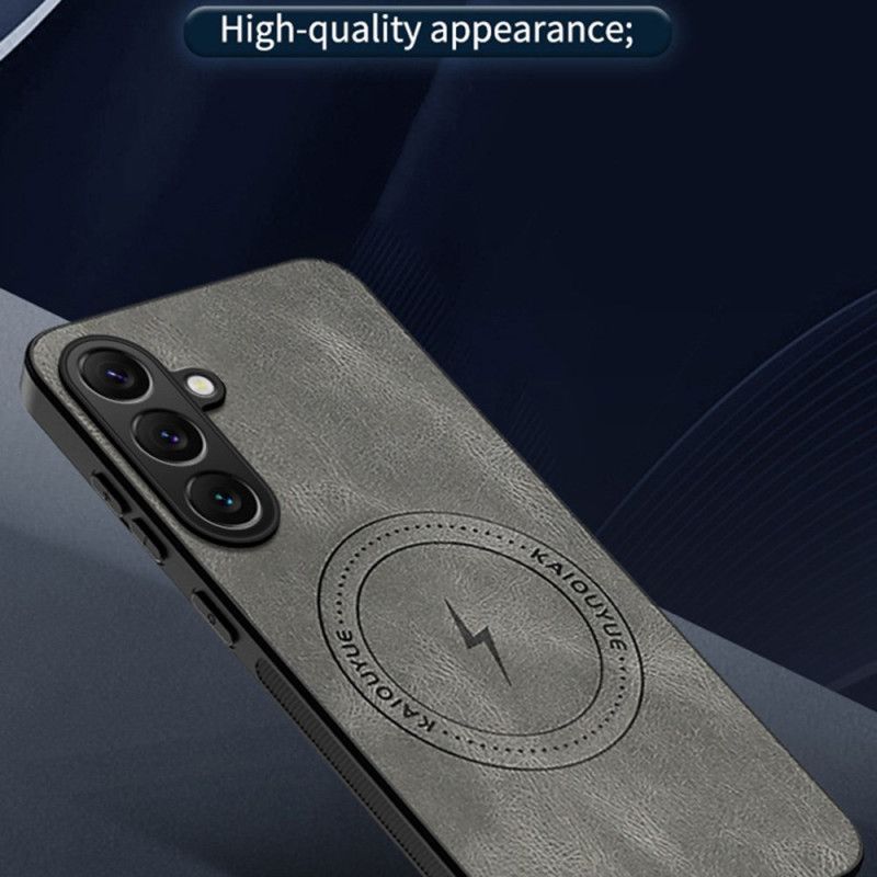 Coque Samsung Galaxy S26 Plus Magnétique Style Cuir