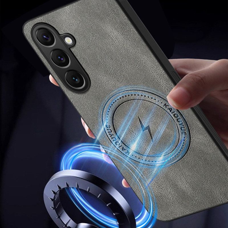 Coque Samsung Galaxy S26 Plus Magnétique Style Cuir