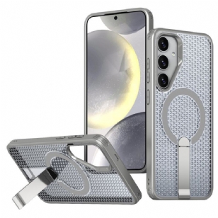 Coque Samsung Galaxy S26 Plus Magnétique Texture Grille