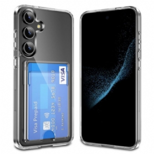 Coque Samsung Galaxy S26 Plus Transparente avec Porte-Carte