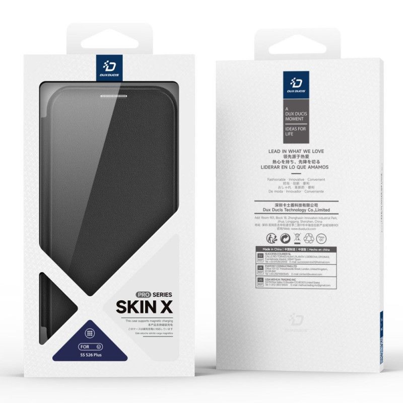 Flip Cover Samsung Galaxy S26 Magnétique Skin X Pro DUX DUCIS