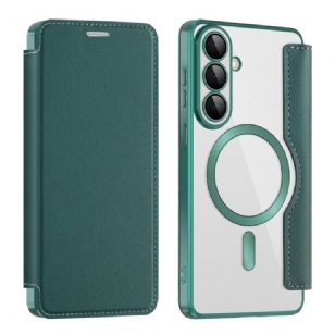 Flip Cover Samsung Galaxy S26 Plus Magnétique avec Porte-Cartes RFID