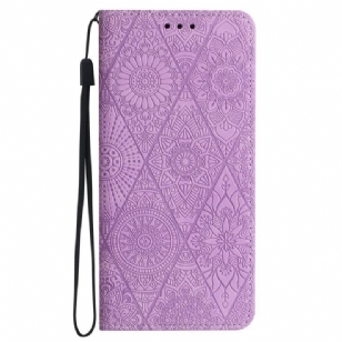 Flip Cover Samsung Galaxy S26 Plus Motif Ethnique