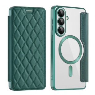 Flip Cover Samsung Galaxy S26 Plus Porte-Cartes RFID Matelassée