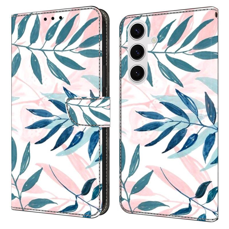 Housse Samsung Galaxy S26 Plus 5G Feuilles Aquarelle