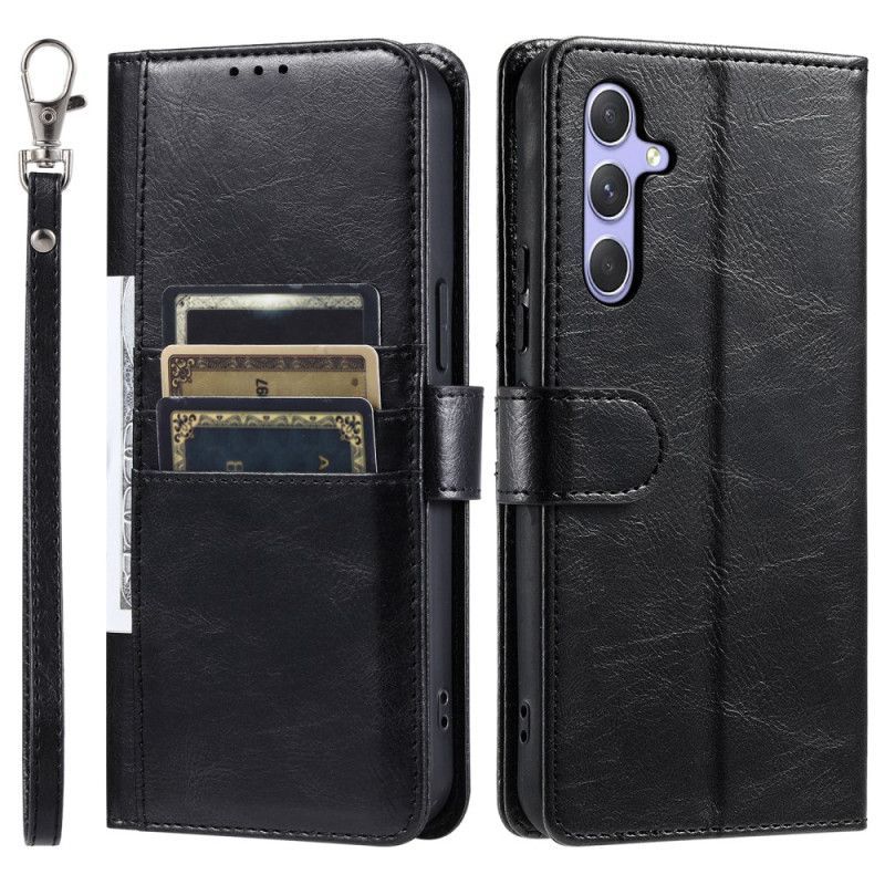Housse Samsung Galaxy S26 Plus 6 Porte-Cartes et Dragonne
