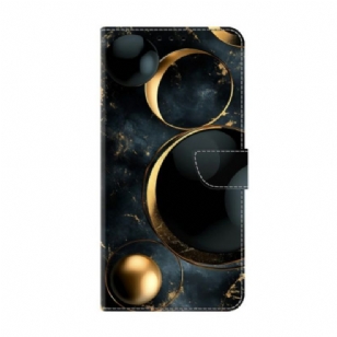 Housse Samsung Galaxy S26 Plus Anneaux Dorés