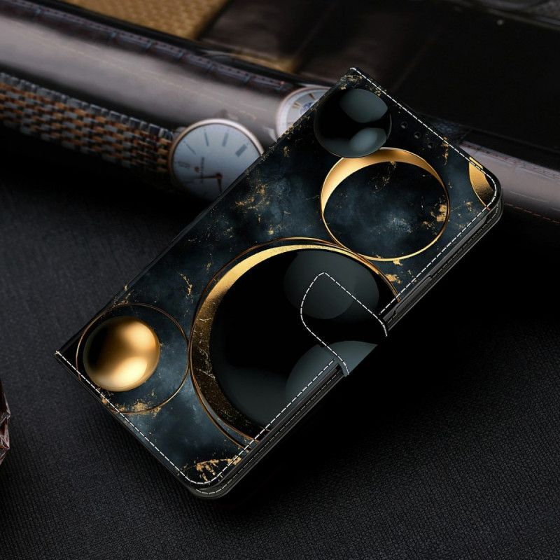 Housse Samsung Galaxy S26 Plus Anneaux Dorés