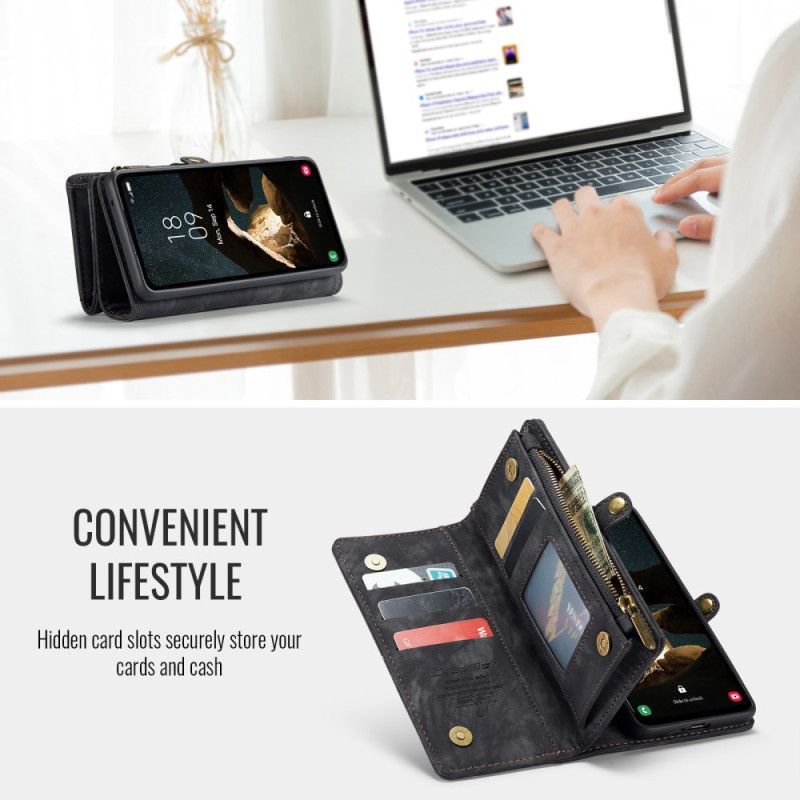 Housse Samsung Galaxy S26 Plus Effet Cuir CASEME