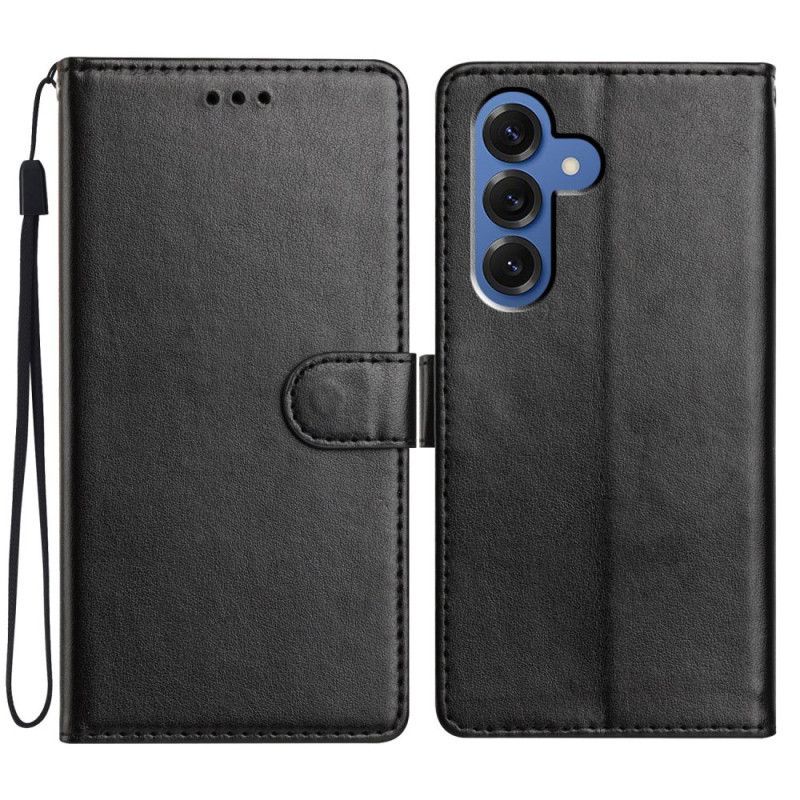 Housse Samsung Galaxy S26 Plus Effet Cuir Uni