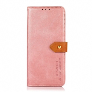 Housse Samsung Galaxy S26 Plus Fermoir Doré KHAZNEH