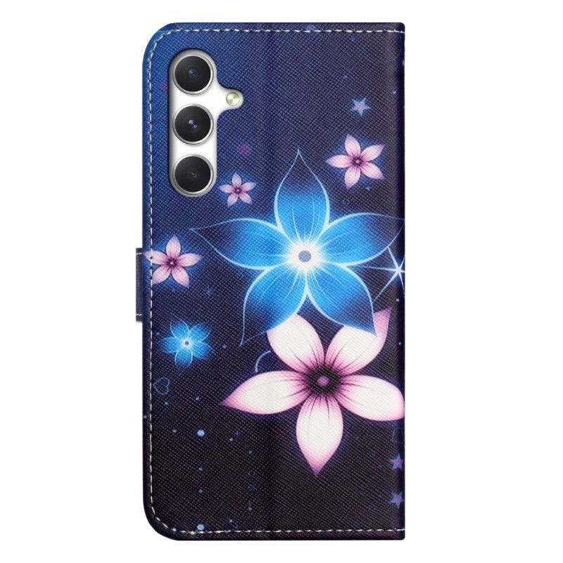 Housse Samsung Galaxy S26 Plus Fleurs Lunaires