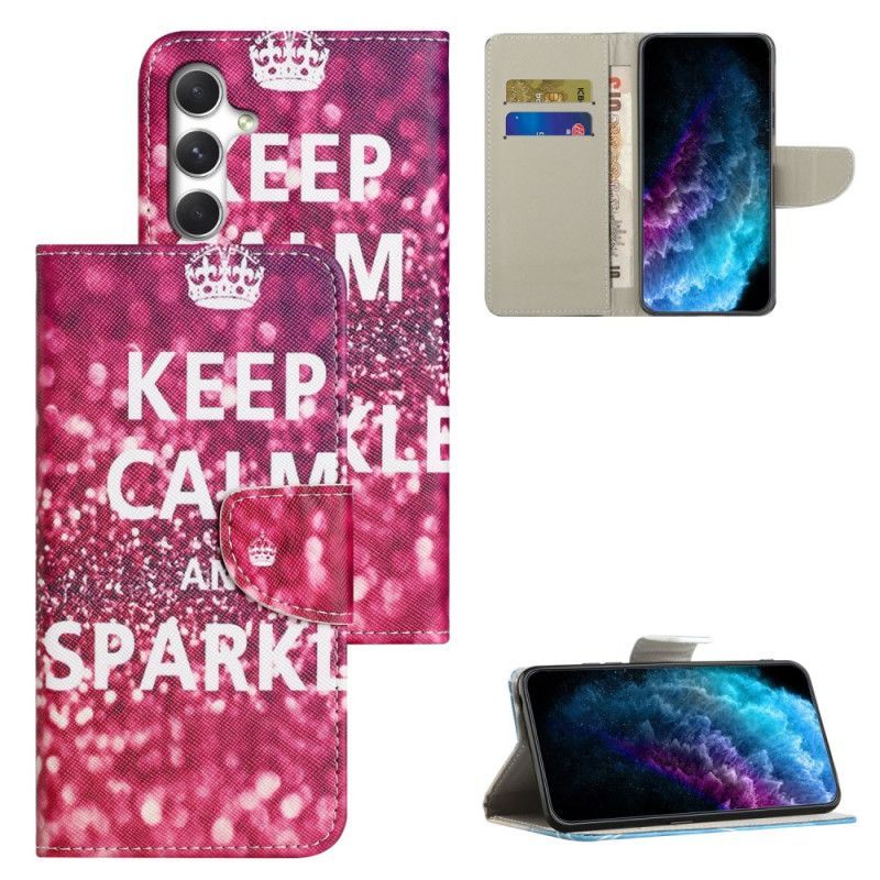 Housse Samsung Galaxy S26 Plus Keep Calm and Sparkle