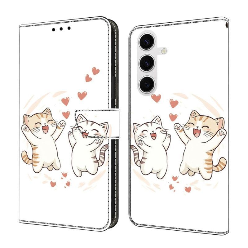 Housse Samsung Galaxy S26 Plus Love Cats