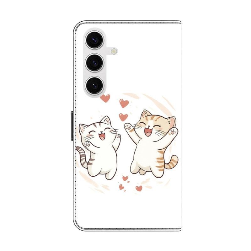 Housse Samsung Galaxy S26 Plus Love Cats