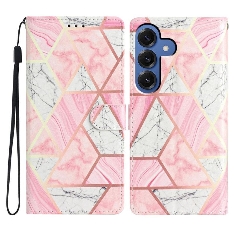 Housse Samsung Galaxy S26 Plus Marbre Rose