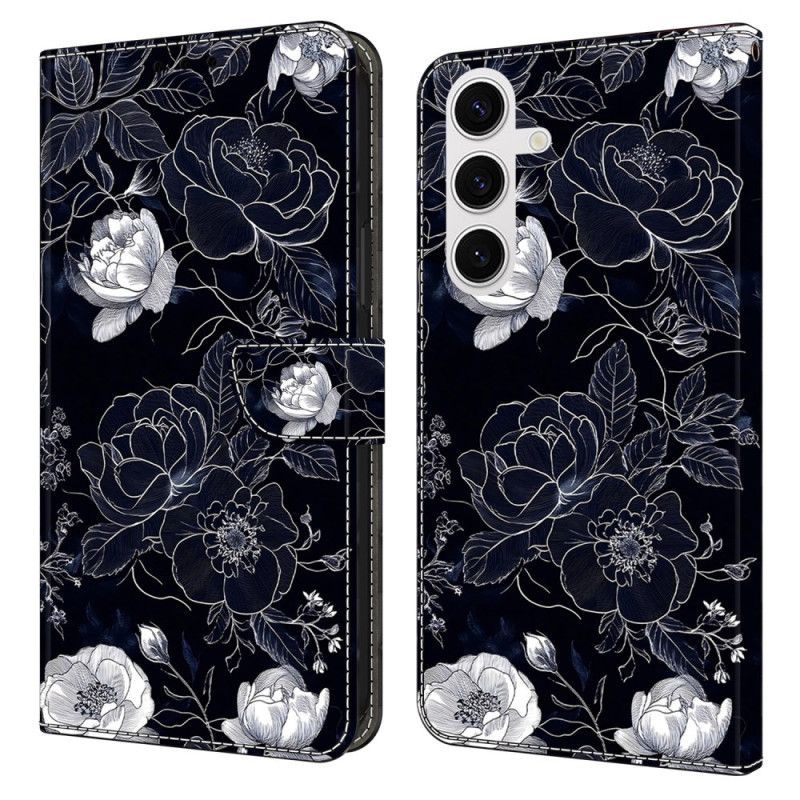 Housse Samsung Galaxy S26 Plus Motif Fleurs Vintage