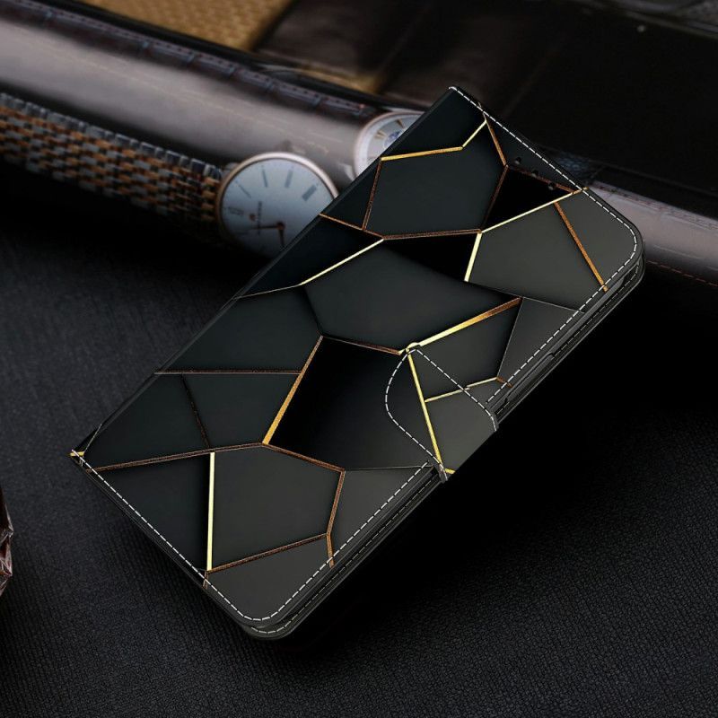 Housse Samsung Galaxy S26 Plus Motif Noir et Or