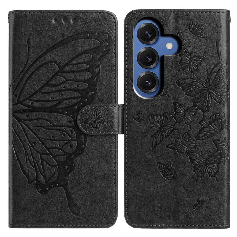 Housse Samsung Galaxy S26 Plus Papillon Baroque