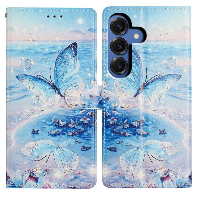 Housse Samsung Galaxy S26 Plus Papillon Océan