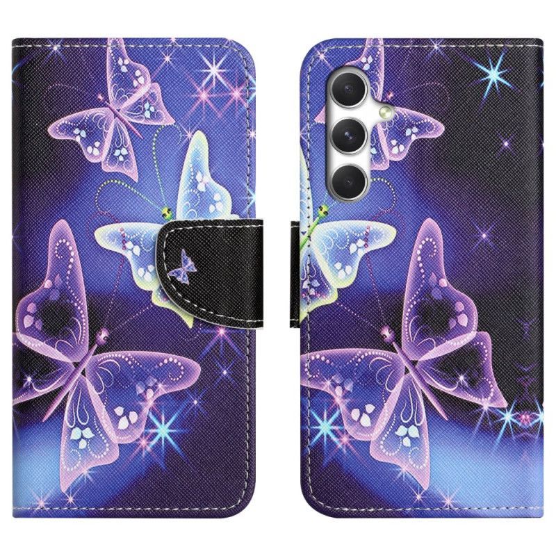 Housse Samsung Galaxy S26 Plus Papillons Scintillants
