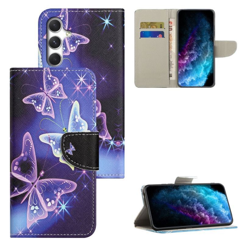 Housse Samsung Galaxy S26 Plus Papillons Scintillants