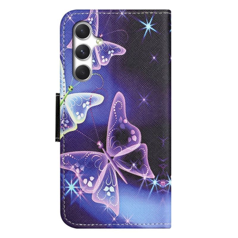 Housse Samsung Galaxy S26 Plus Papillons Scintillants