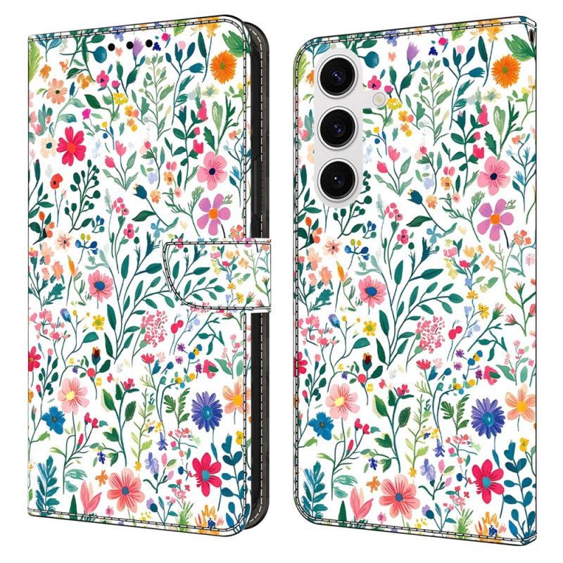 Housse Samsung Galaxy S26 Plus Petit Parterre Fleuri