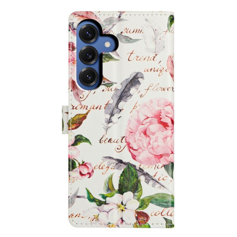 Housse Samsung Galaxy S26 Plus Poème Floral