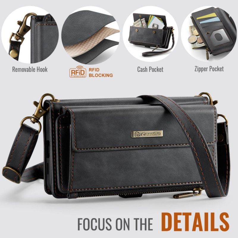 Housse Samsung Galaxy S26 Plus Protection RFID et Bandoulière CASEME