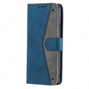 Housse Samsung Galaxy S26 Plus Simili Cuir Bicolore