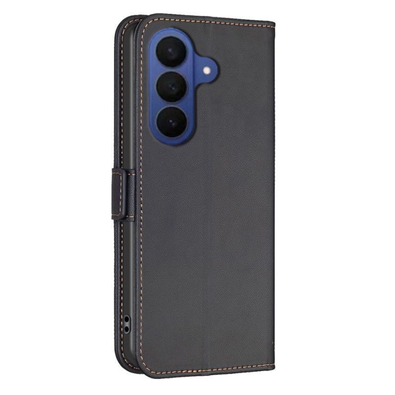 Housse Samsung Galaxy S26 Plus Simili Cuir BINFEN COLOR