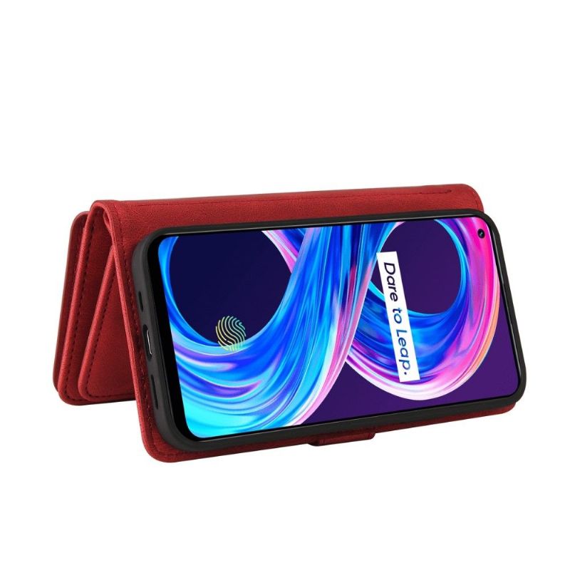 Housse portefeuille Realme 8 / 8 Pro à lanière