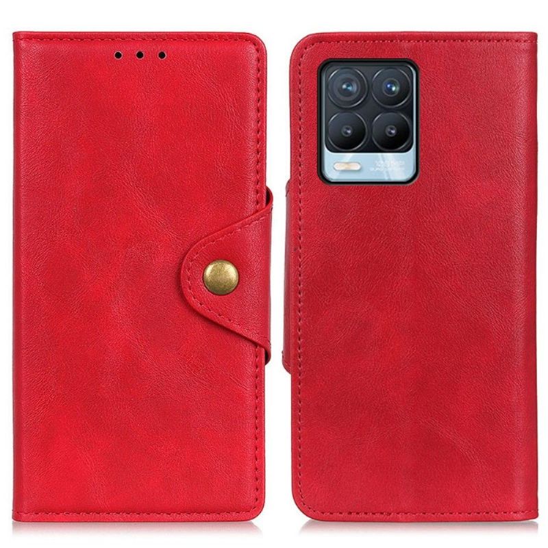 Housse Realme 8 / 8 Pro Full Protect Simili Cuir Mat